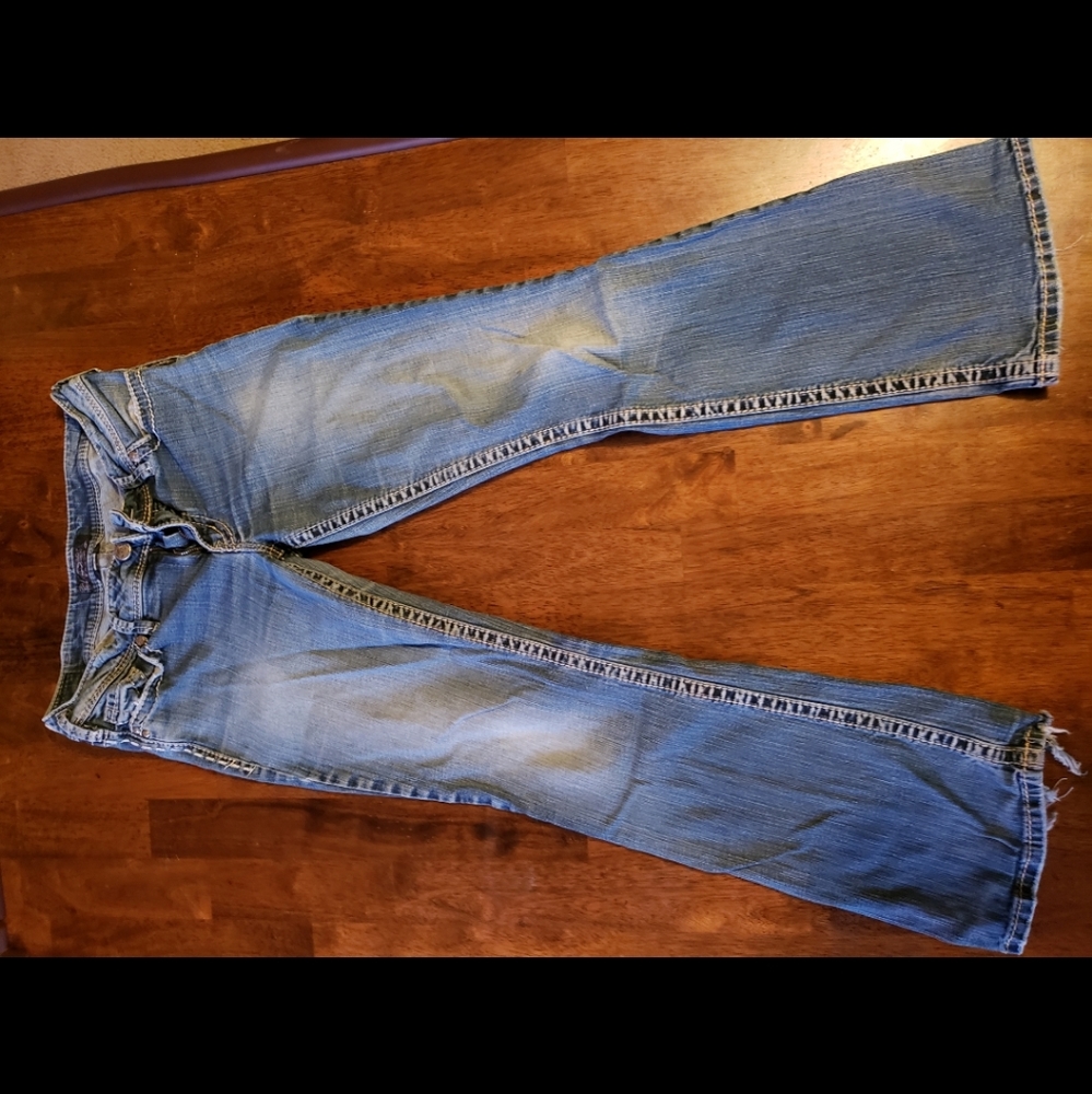 Silver jeans